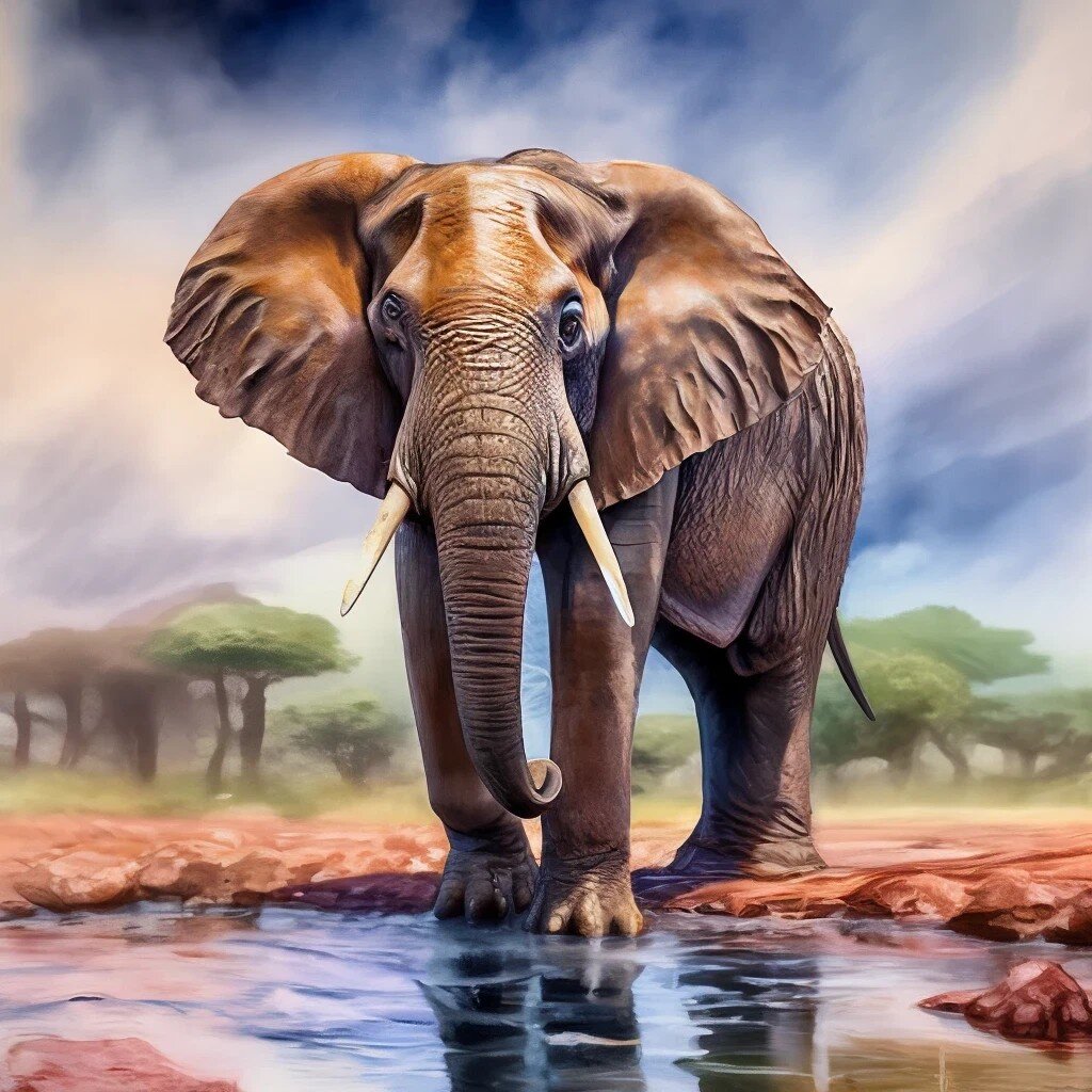 История про слона 