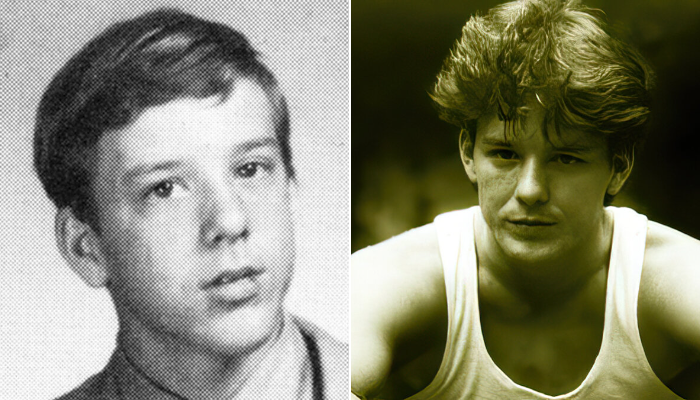  Микки Рурк в детстве и в юности.