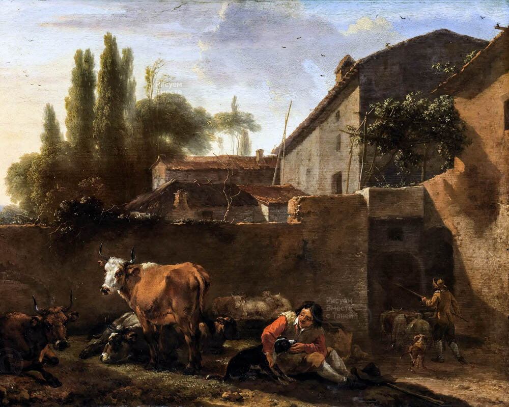 Николас Питерс Берхем – Итальянская ферма