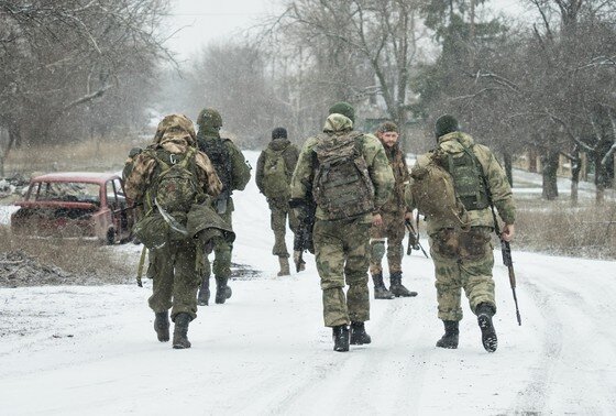    Военнослужащие ВС РФ