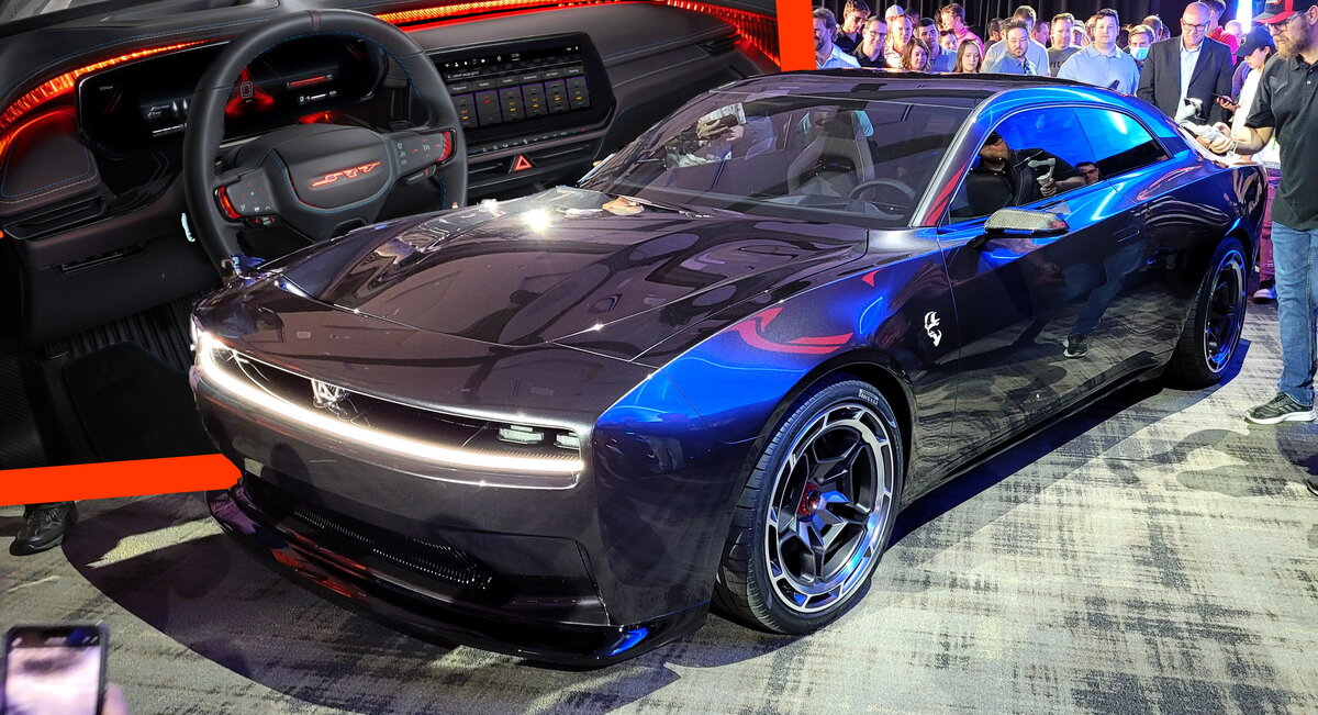 Новый электро Dodge Charger SRT