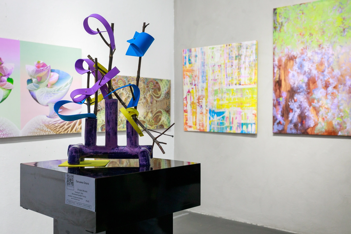 Ольга Лапшина.  Икебана "Экспромт" . 