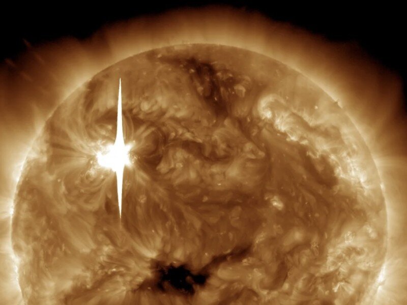    На Солнце произошла мощнейшая за 7 лет вспышка
