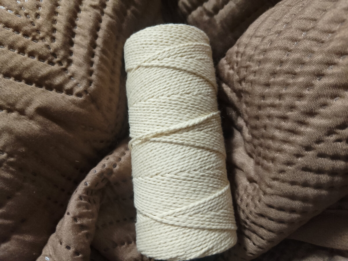 Моток хлопкового шнура из магазина Фикс Прайс.