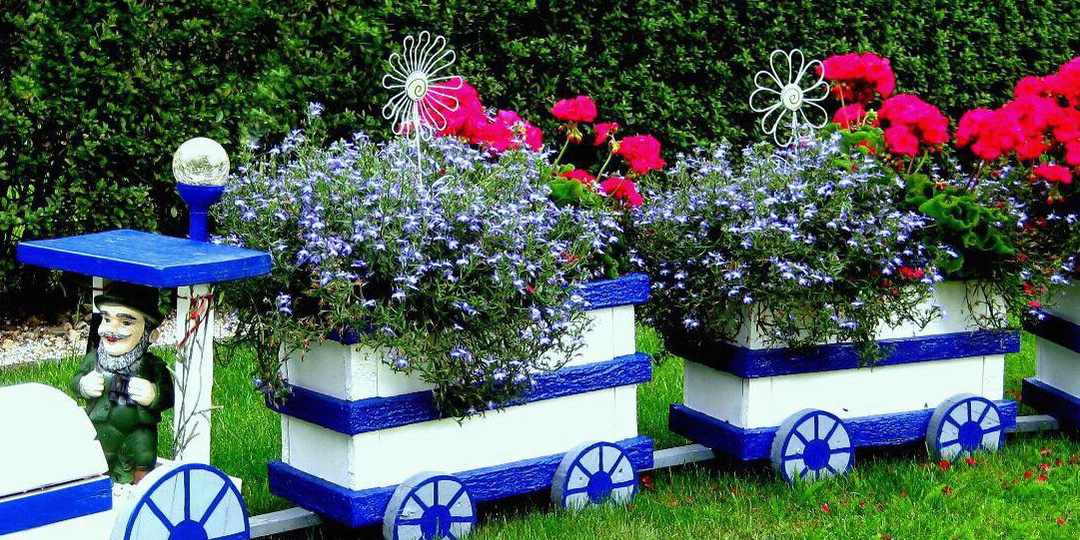 Творческие идеи декора для вашего сада: 48 примеров с ФОТО ❤️