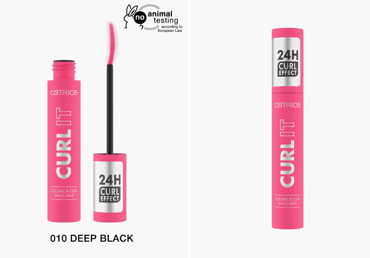 Тушь для ресниц объём и подкручивание Catrice CURL IT Volume & Curl