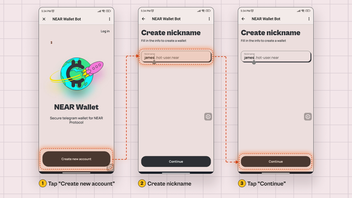 Создание NEAR Wallet