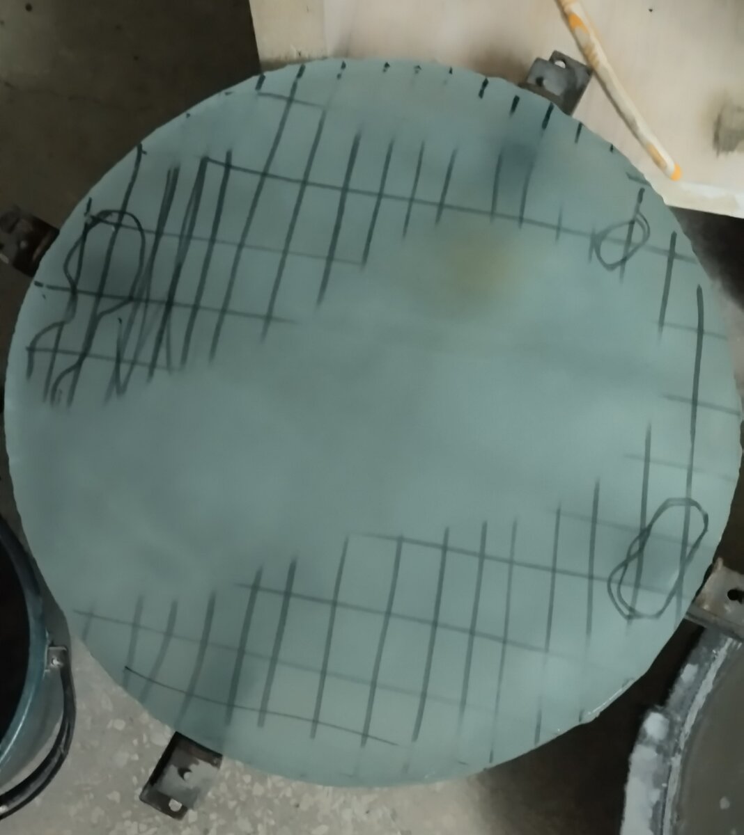 Начало обдирки.