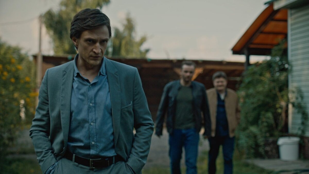 Юрий Чурсин. Кадр из сериала "Черное солнце".