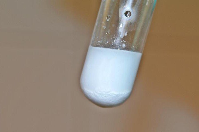 Свежеосажденный хлорид серебра