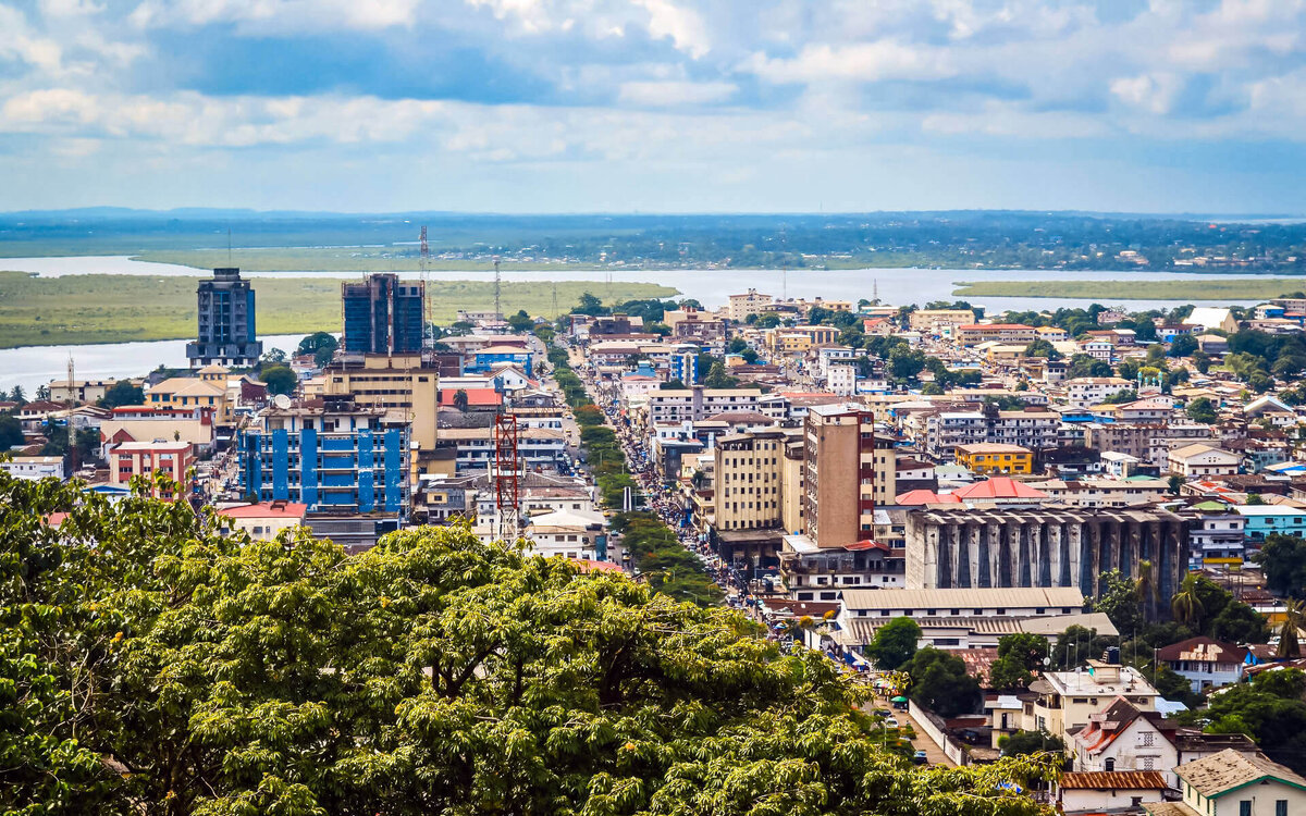 Столица Либерии, город Монровия