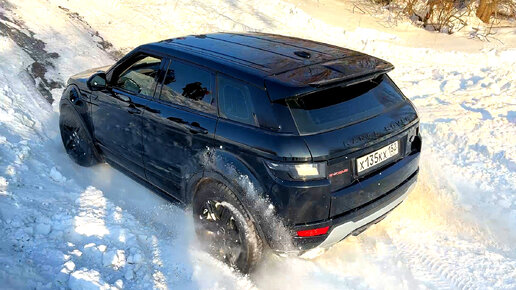 МАЖОР на КРОССОВЕРЕ Range Rover Evoque ВОРВАЛСЯ В БЕЗДОРОЖЬЕ и не поехал в сервис