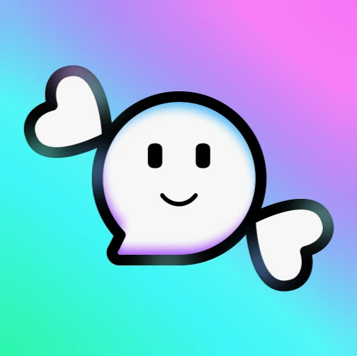 Логотип приложения "Candy Chat"