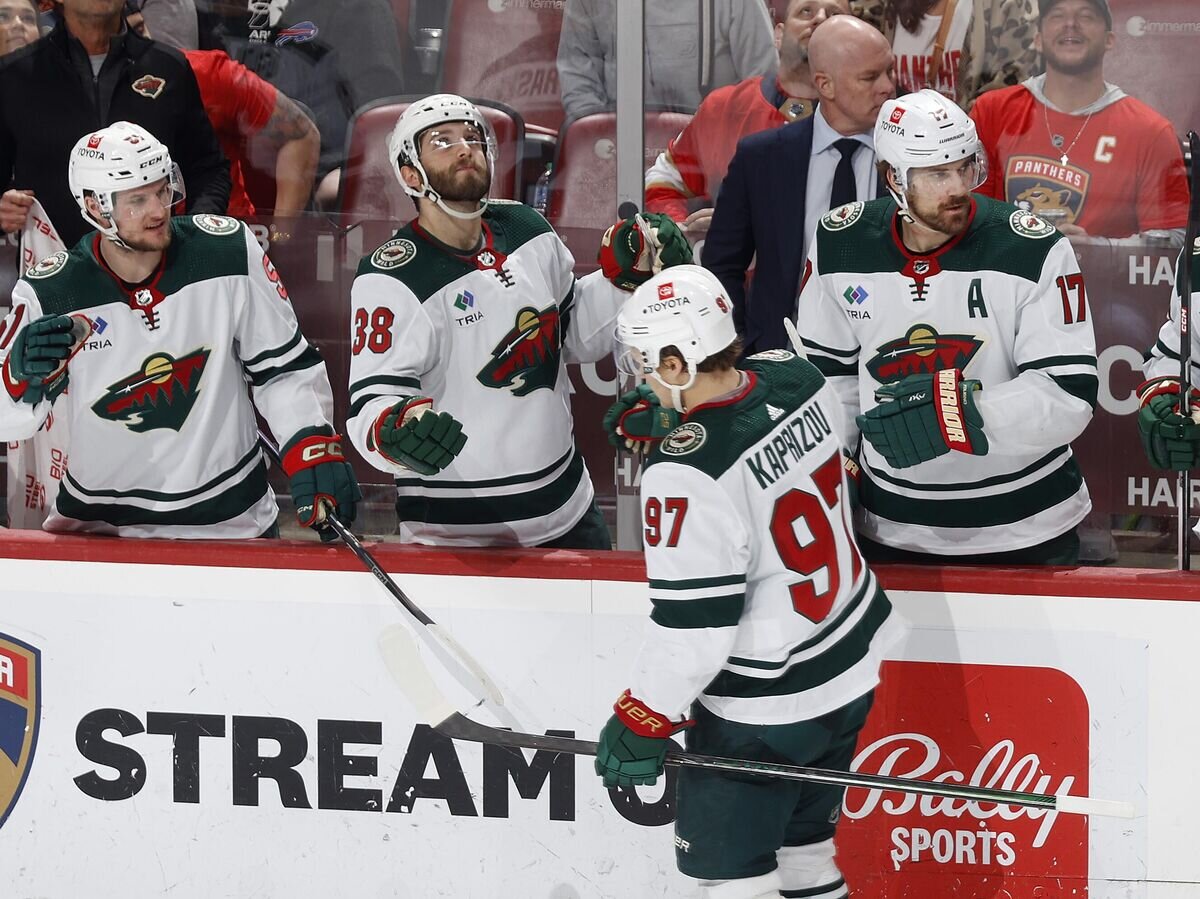    Хоккеист "Миннесоты Уайлд" Кирилл Капризов© NASA / twitter.com/mnwildpr