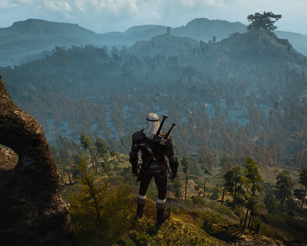 Вид на Кривоуховы Топи