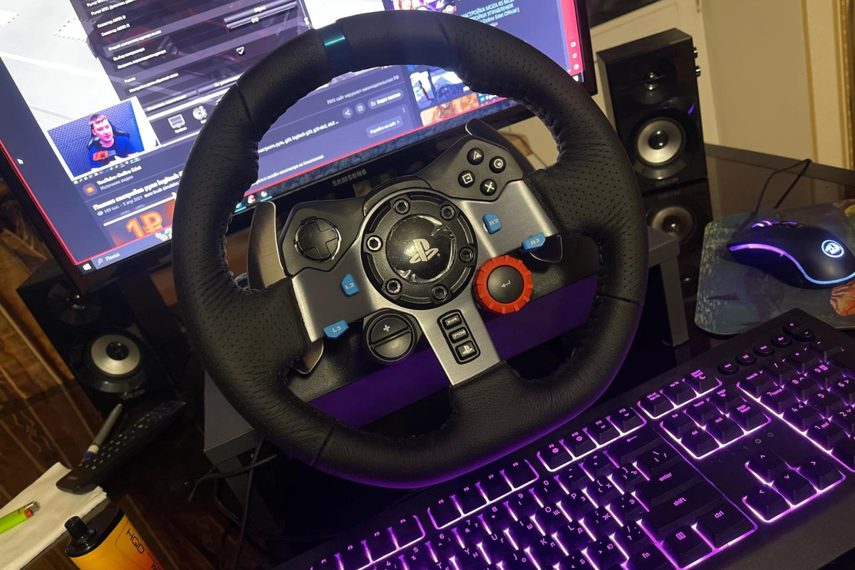 Почему я выбрал руль Logitech G29 Driving Force и не жалею об этом |  Шопотория | Дзен