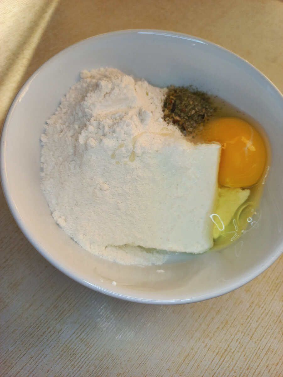 Выкладываем все ингредиенты 