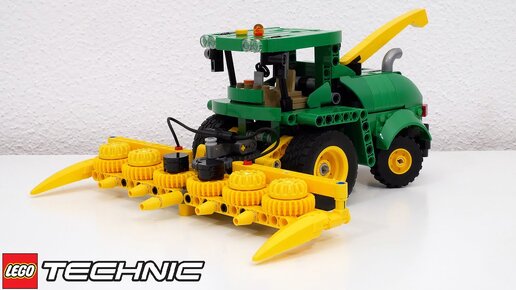 Джон Джону рознь: ЛЕГО Техник Комбайн John Deere 42168 подробный обзор новинки 2024