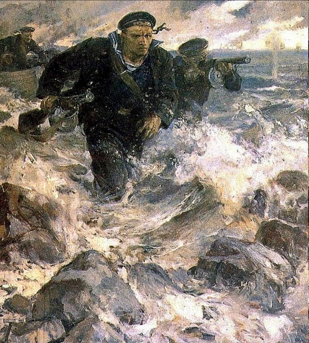 Владимир Серов. «Балтийский десант». 1942