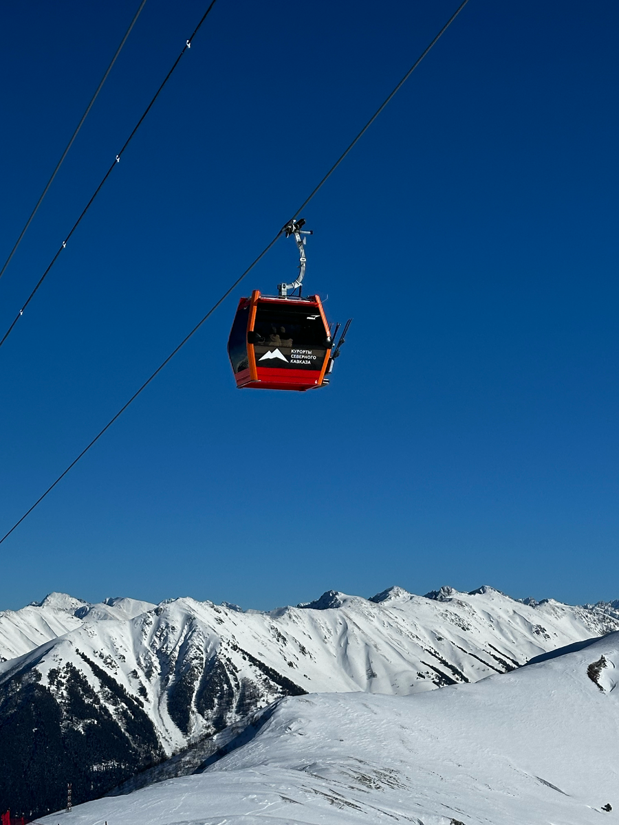 Канатная дорога в Архызе