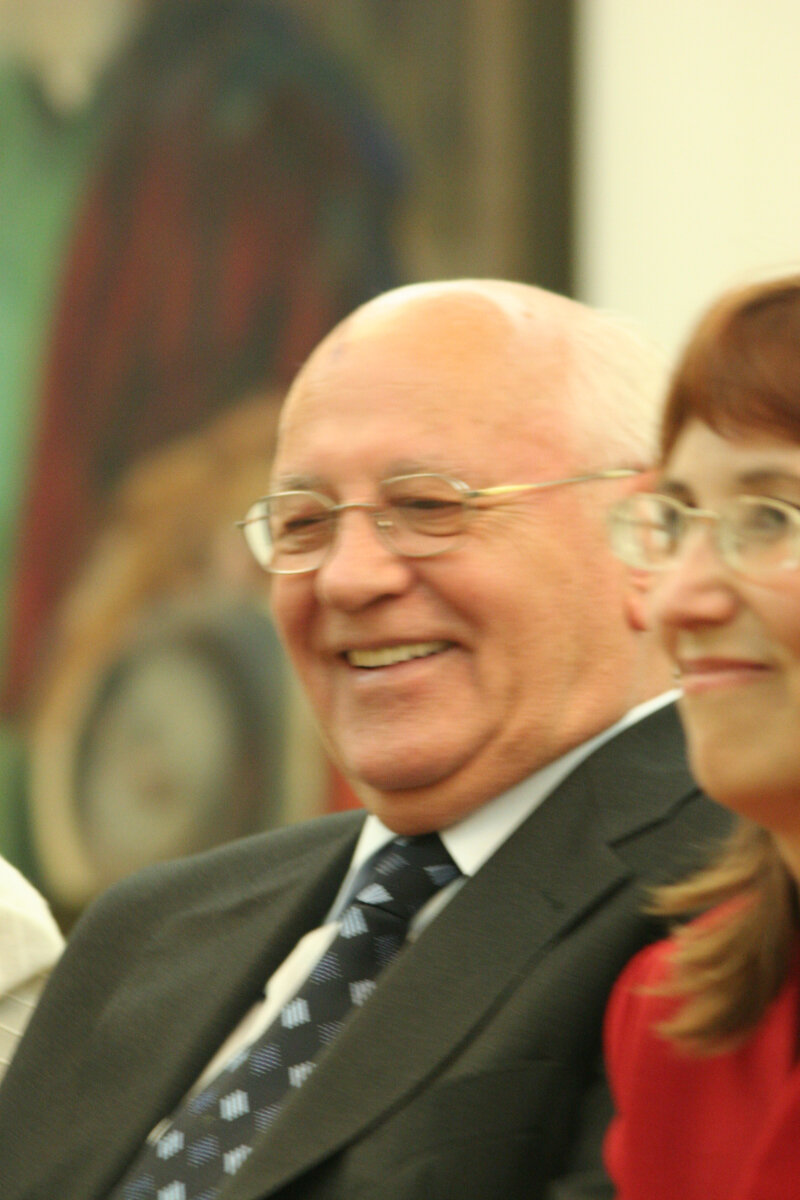    Горбачёва на международной арене сделали героем. У нас же все понимали, что он позволил развалить страну. Фото: © Evgeniy Kanaev Russian Look/Globallookpress