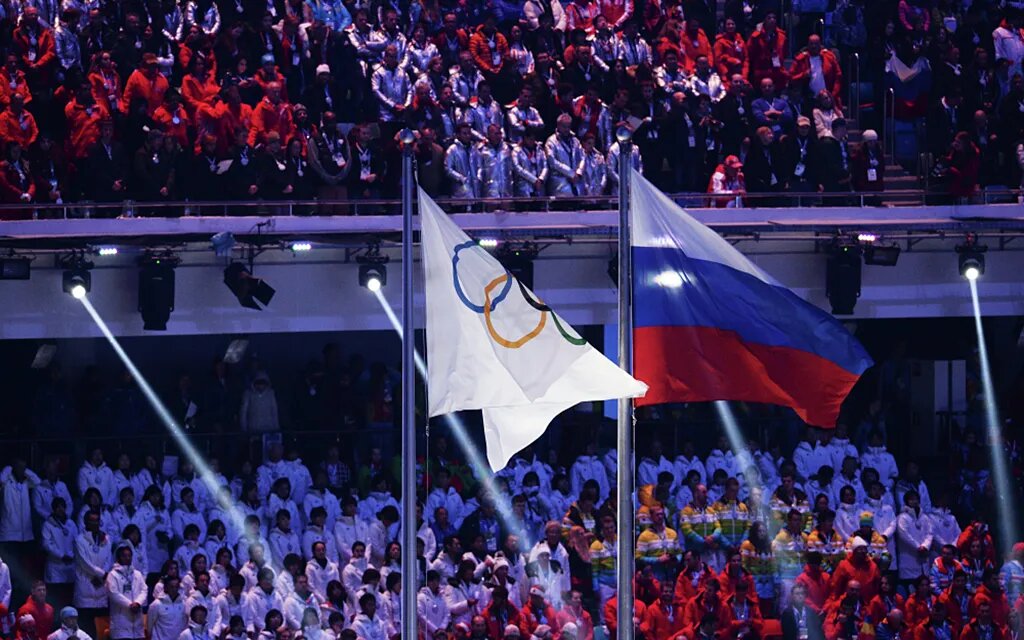 Российские спортсмены советские