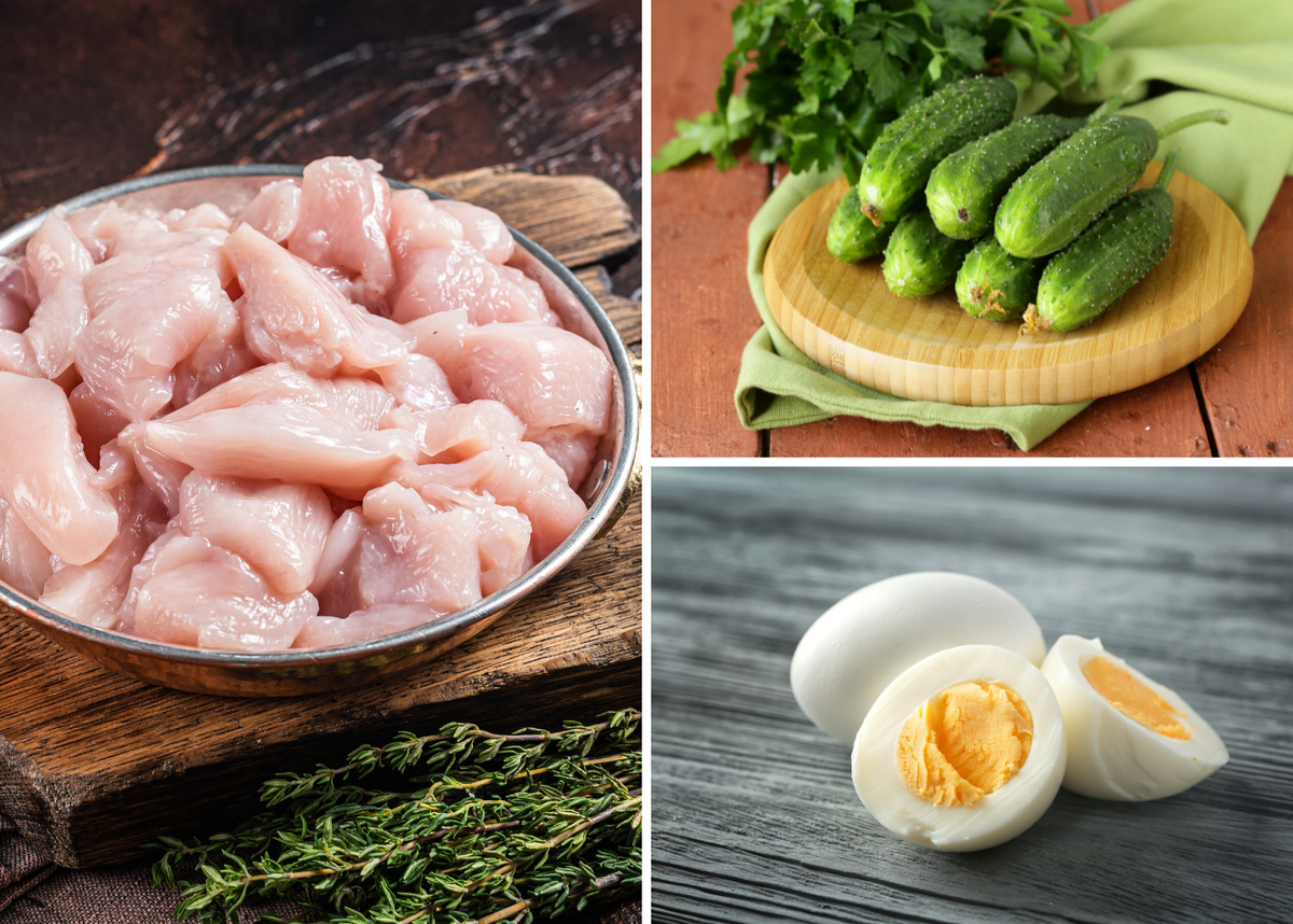 Салат с курицей. Салаты. Рецепты салатов. Простые рецепты. Салат с огурцом. Салат с яйцом