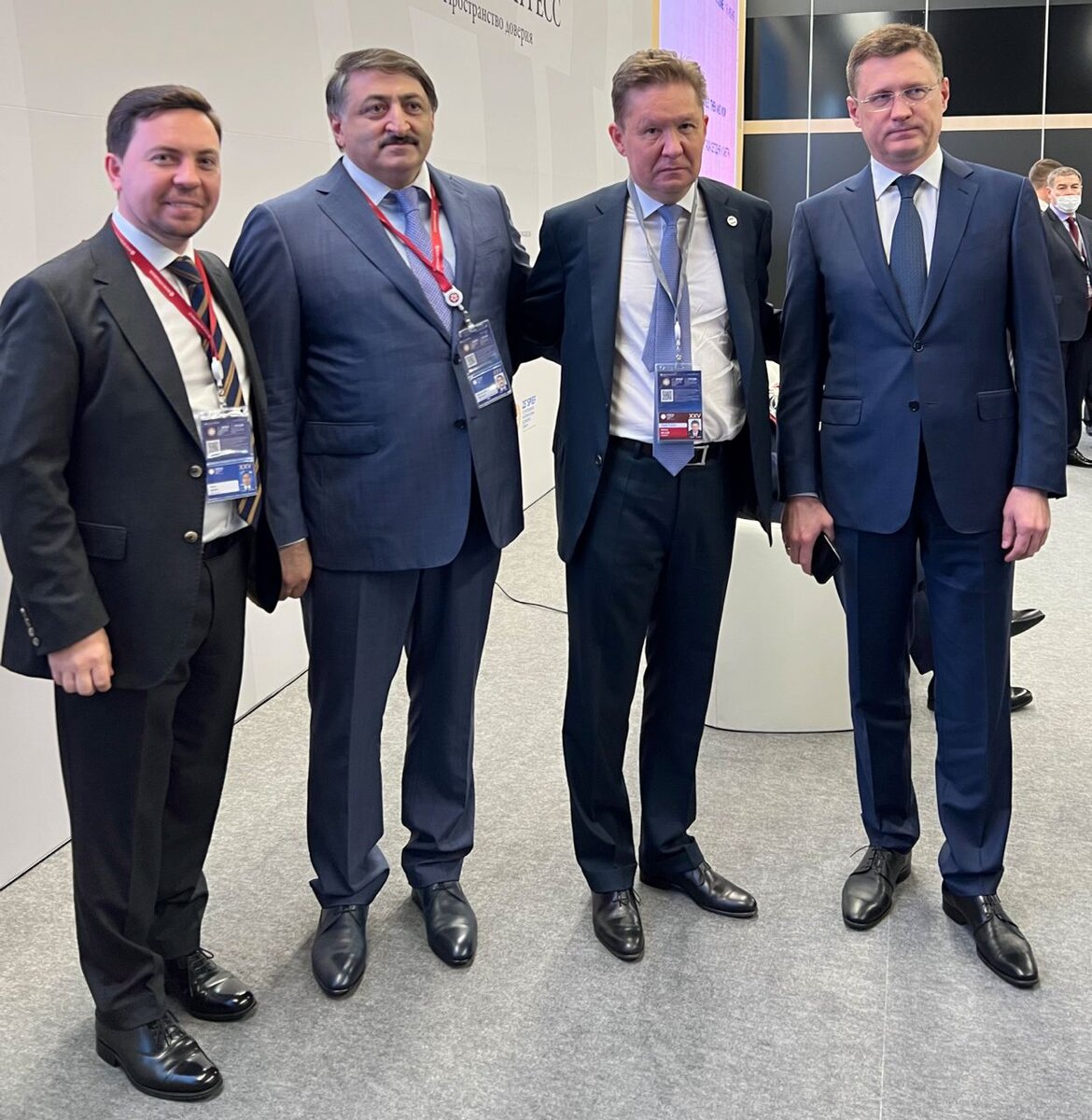 RUTALKS-CEO Russia: встреча участников бизнес-клуба с Алексеем Миллером- главой ПАО "Газпром" и заместителем Правительства Российской Федерации - Александром Новаком