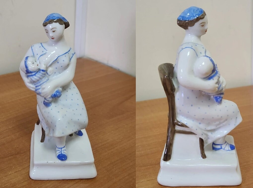 Статуэтка "Кормящая мать", ЛФЗ, фото с сайта https://meshok.net/