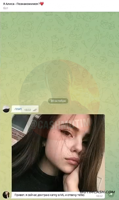 После того как мы набьём много таких стартов, много пользователей в нашем боте, мы можем сделать им рассылки. После рассылки они получат, например, уведомление с ссылкой на партнерскую программу. "Привет! Хочешь познакомиться? Зарегистрируйся на данном сайте". И человек, который будет здесь регистрироваться, будет приносить нам деньги.