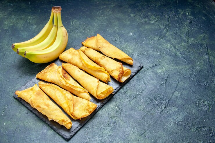 Слойки с нутеллой и бананом — рецепт с фото пошагово