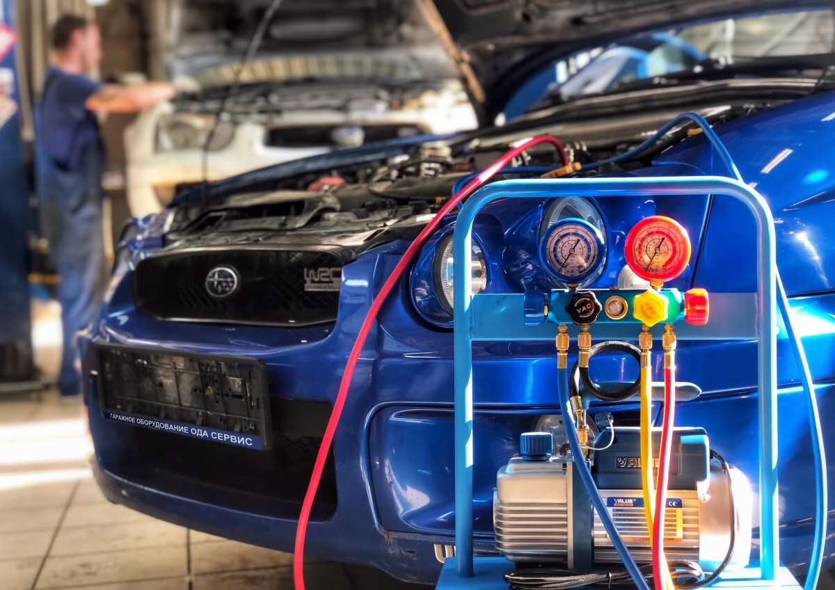 Заправка автокондиционера в красноярске 8-983-508-05-01