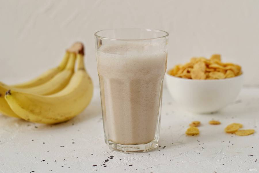 Сделайте банановое молоко дома