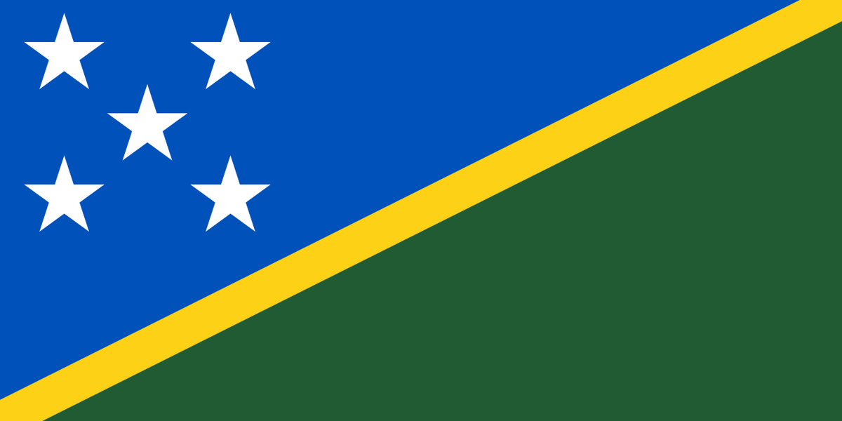 Флаг Соломовых островов