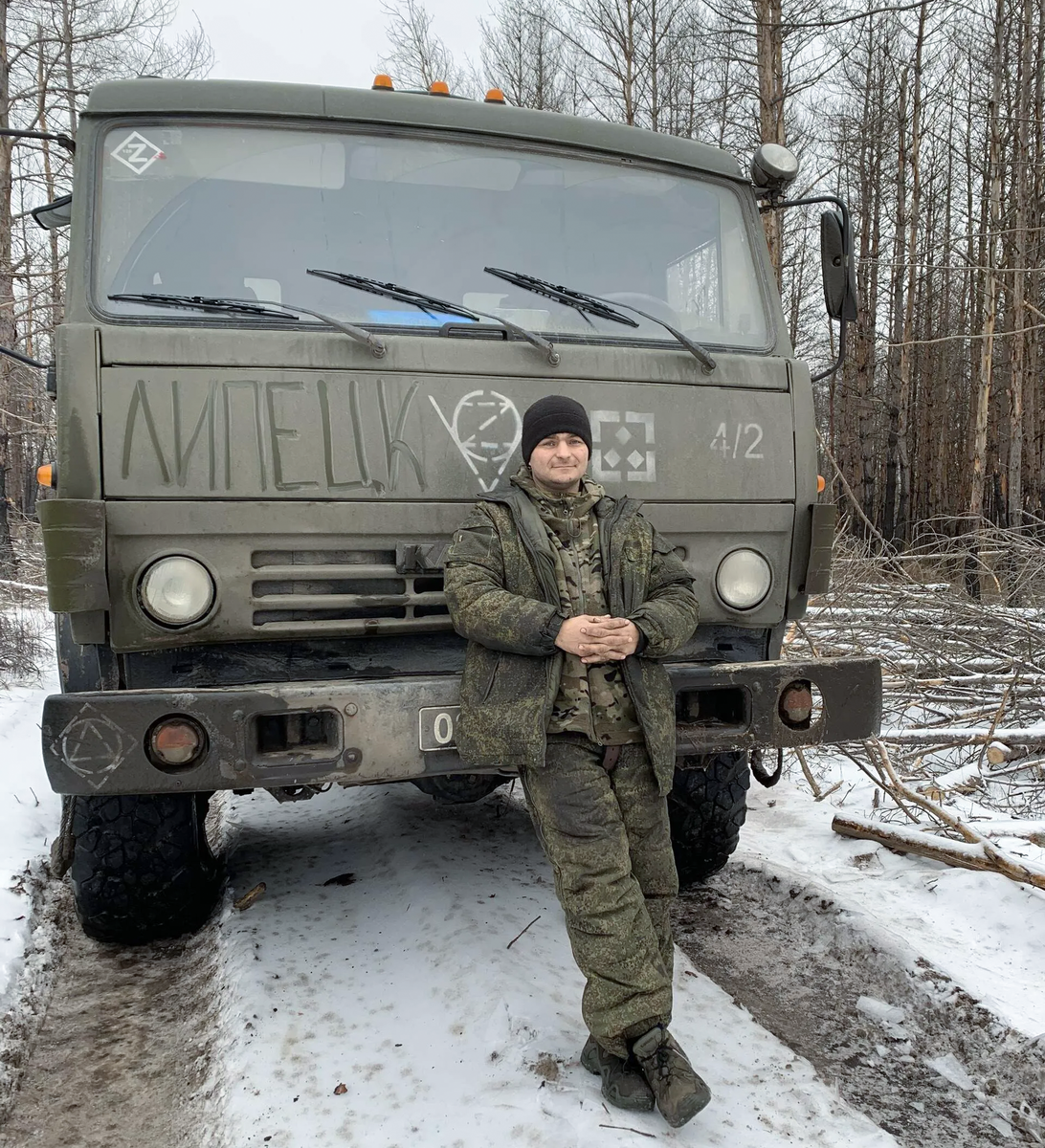 Сергей Гриднев и его боевой КамАЗ