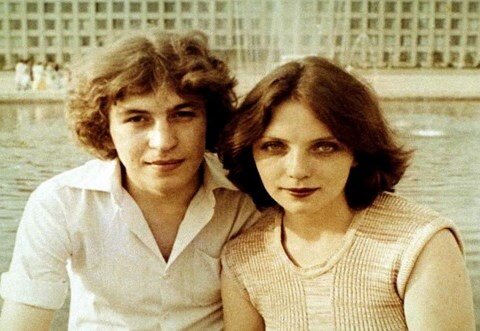 Лариса и Володя студенты. Фото: личный архив Ларисы Савицкой