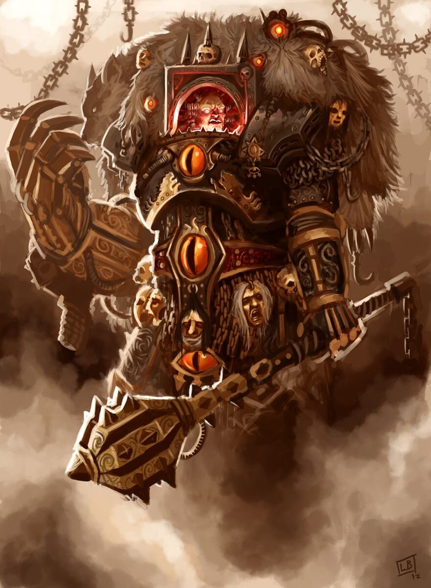 Он скатился в Хаос, но голова у него работала... По крайней мере, на тот момент.