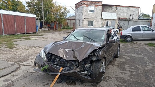 Mercedes-Benz E-Класс W212 , замена лонжерона.