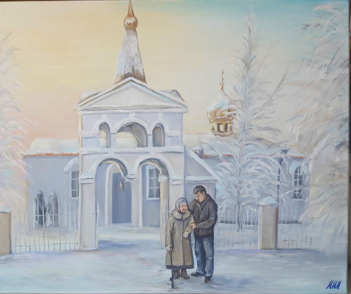 "Сын", масло/холст, 40*50см