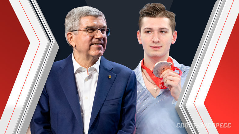    Томас Бах, Александр Галлямов.