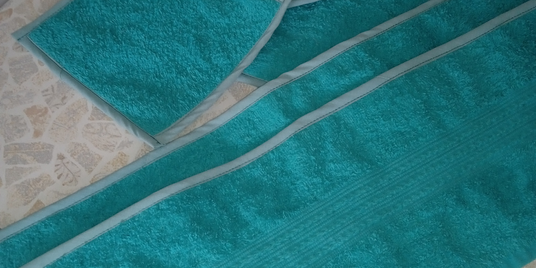 Прихватки для кухни из старого полотенца