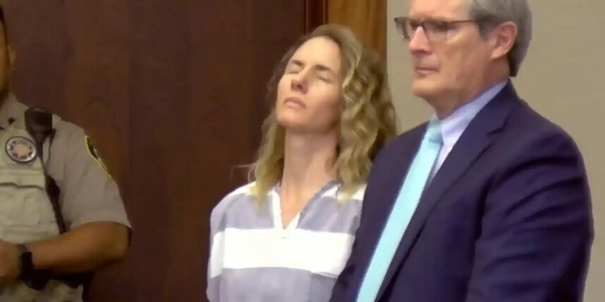    Руби Франке на суде. Скриншот NBC News.