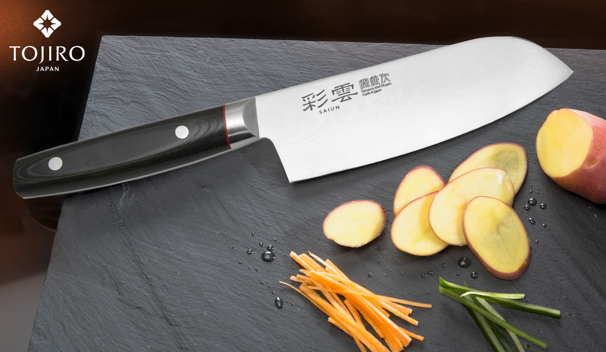 Кухонный нож Сантоку Kanetsugu