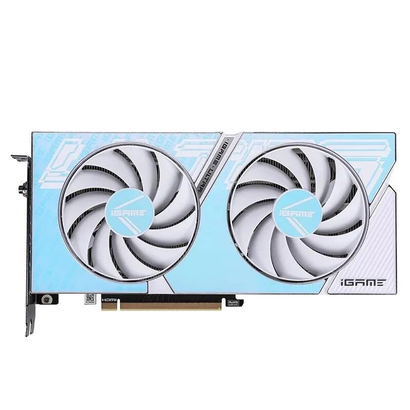 Colorful Видеокарта GeForce RTX 4060 Ti 8 ГБ (iGame GeForce RTX 4060 Ti Ultra W DUO OC 8GB)
