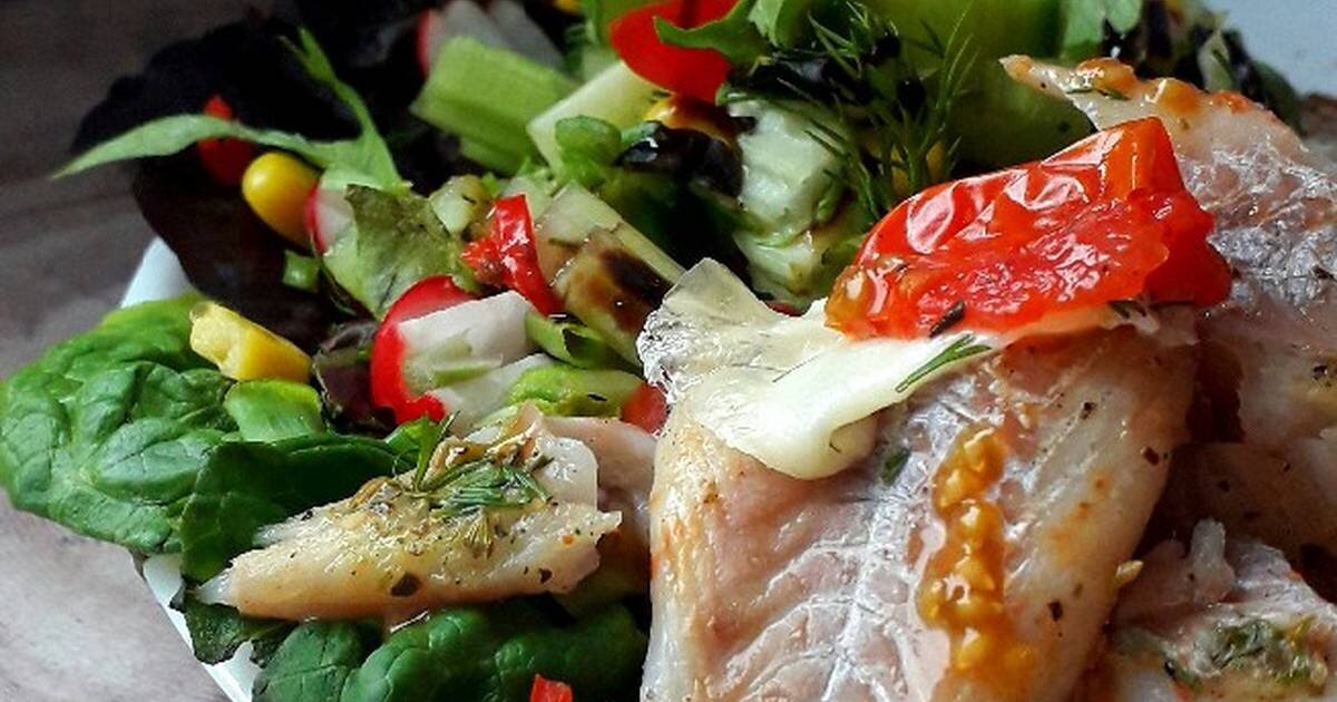 Минтай с овощами фото