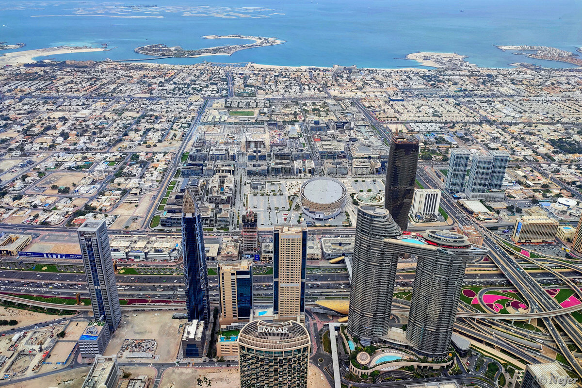 башня бурдж халифа вид сверху. принцесс тауэр дубай. Burj binghatti jacob. небоскреб бурдж-халифа. дубай список самых высоких зданий дубая.