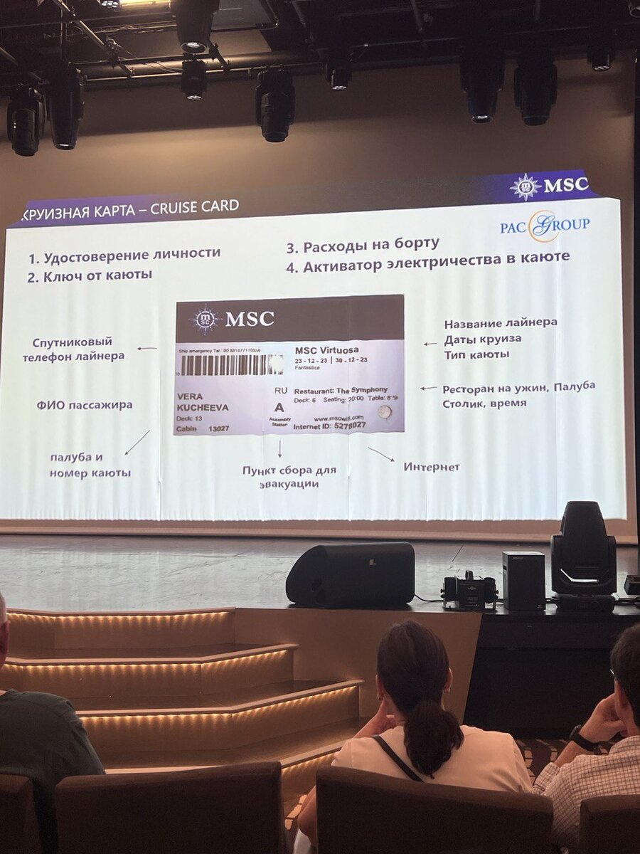 Так выглядит круизная карта