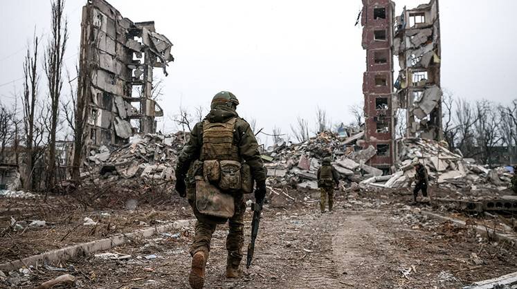    АЛЕКСАНДР РЕКА/ТАСС Руины Авдеевки. Февраль 2024 г.