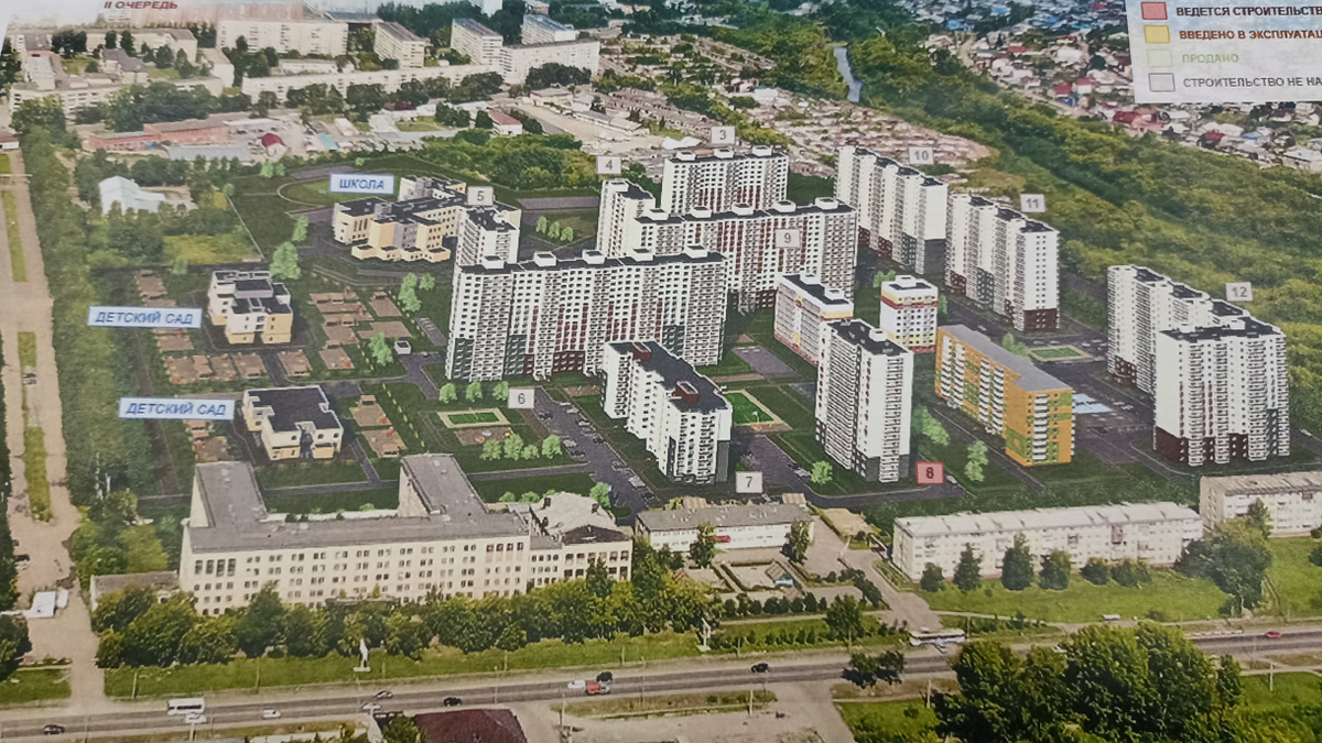 фото автора - планировка всего моего района, пока на картинке