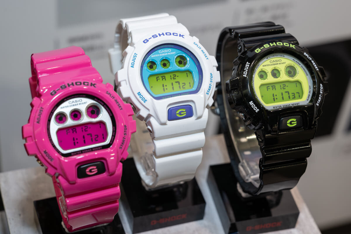 Новая серия часов G-SHOCK DW-6900: CRAZY COLORS 2024 от Casio | J-Phone.ru  | Дзен